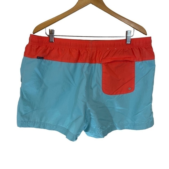 Columbia Unlined Color Blocked Swim Trunks - Picture 5 of 7